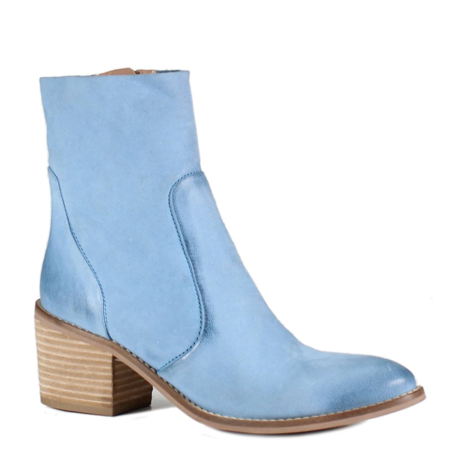 DIBA True Women's Majes Tic Boots in sky blue - women's shoe