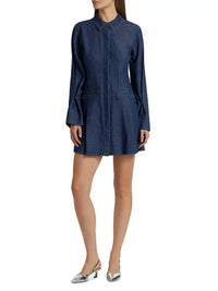 Derek Lam 10 Crosby - Danielle Shirt Denim Dress