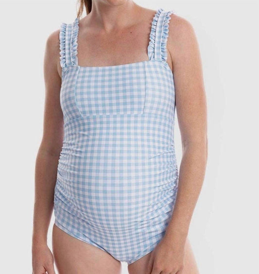 Maive & Bo - Maternity Gingham Swimsuit