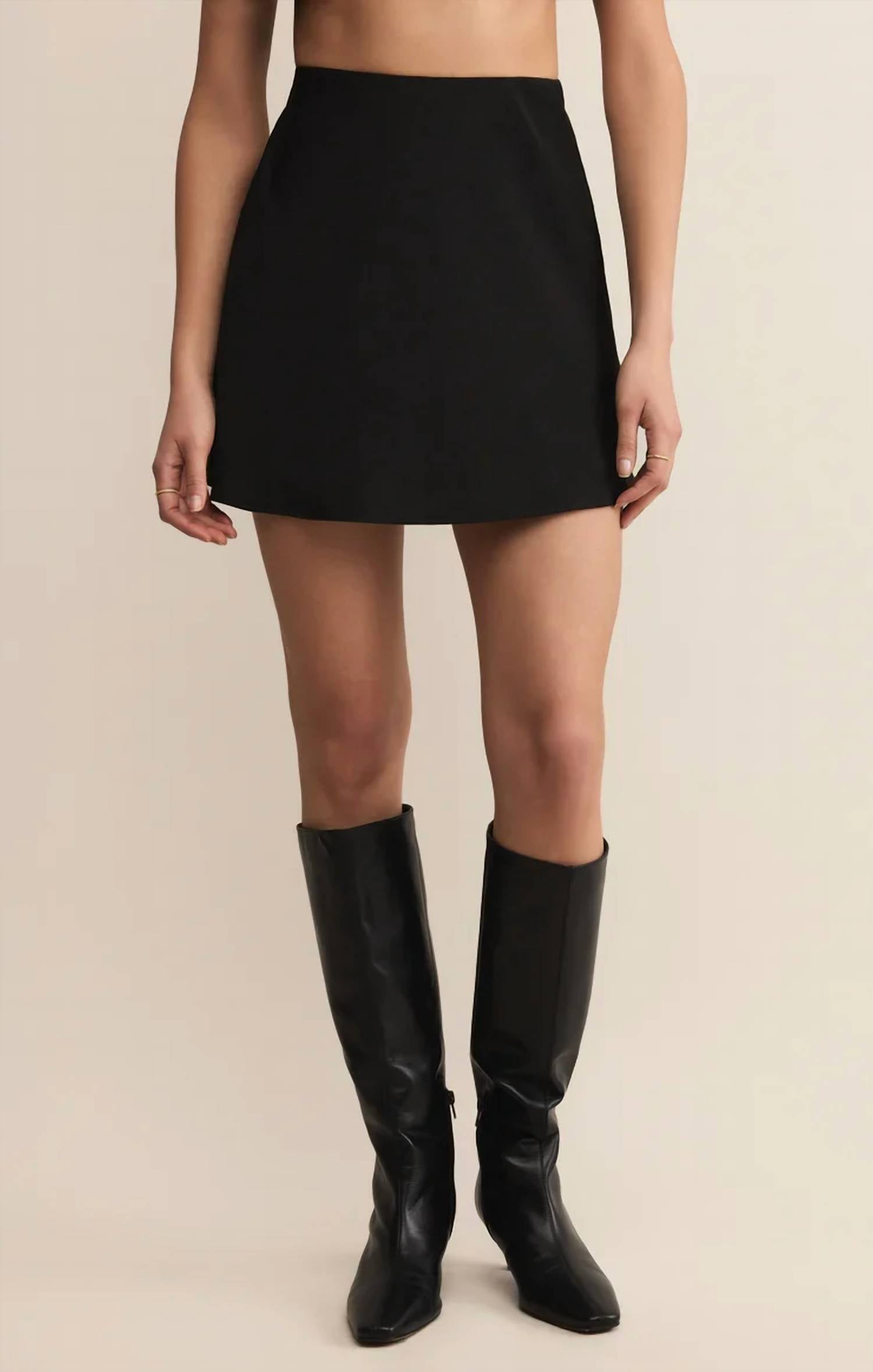 Z Supply - Women's Chablis Satin Mini Skirt