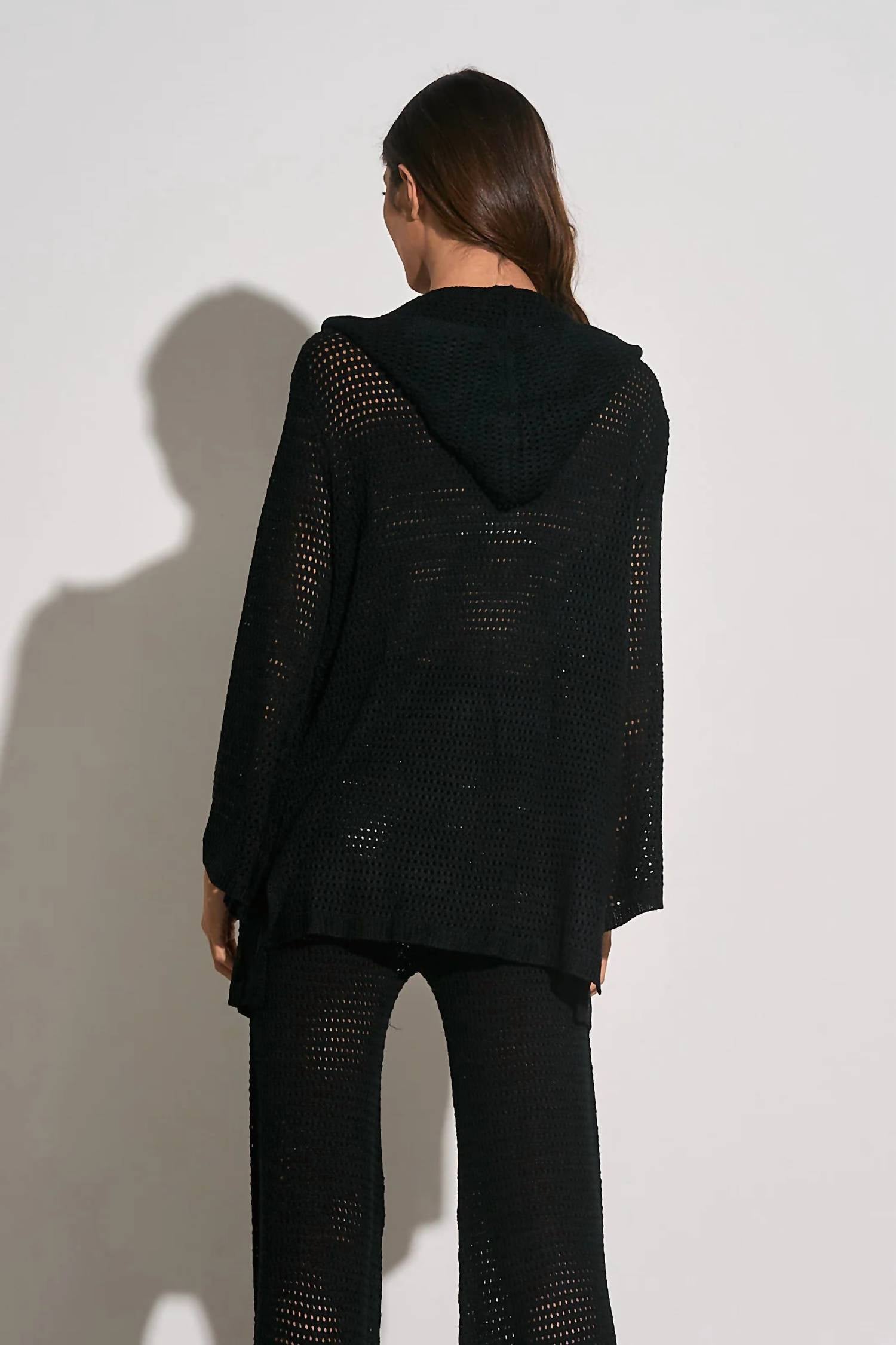 Elan - Cove Hoodie Cardigan