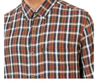 Ben Sherman - Herringbone Check Long Sleeve Shirt