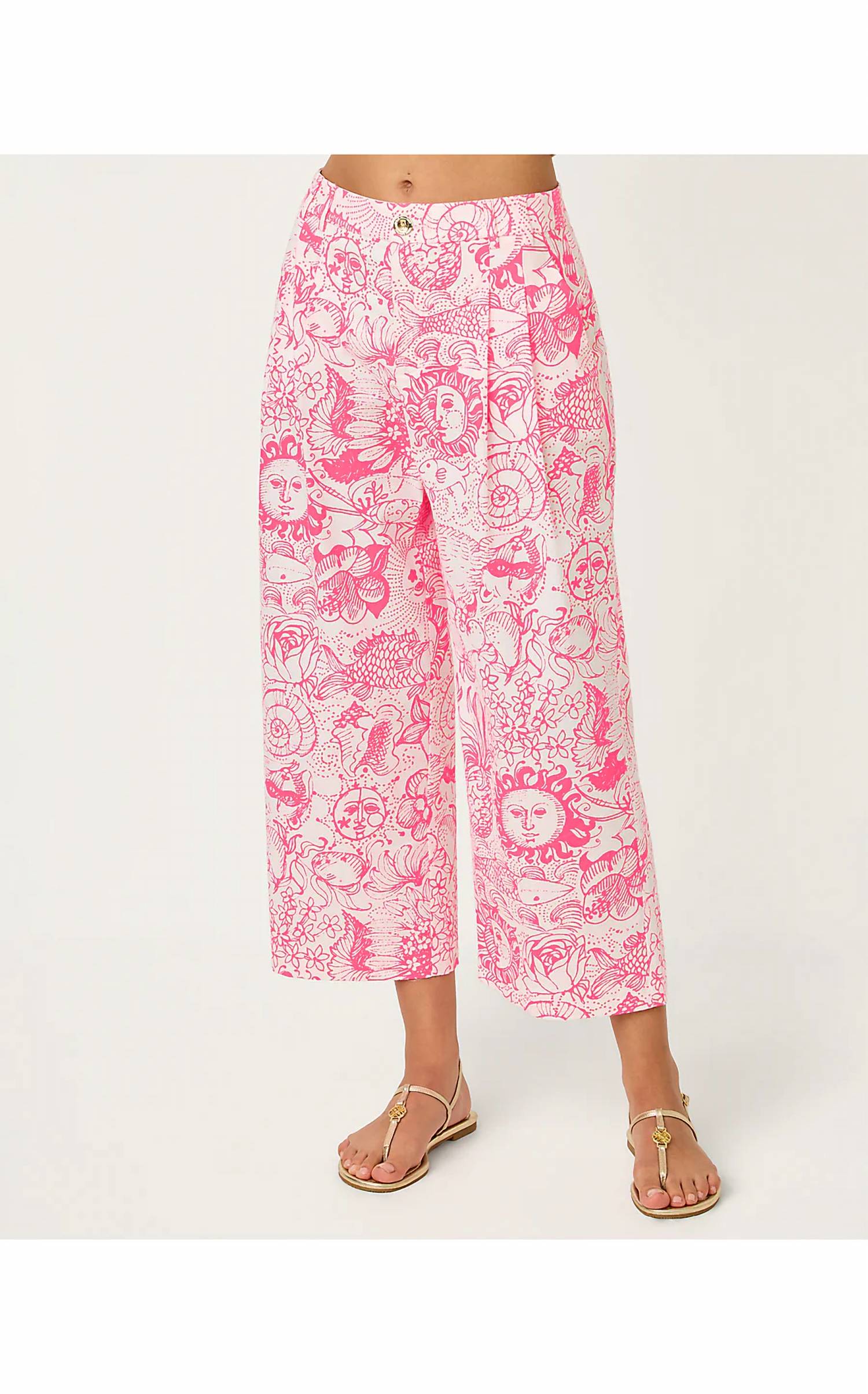 Lilly Pulitzer - Mandalay Wide Leg Crop Pant