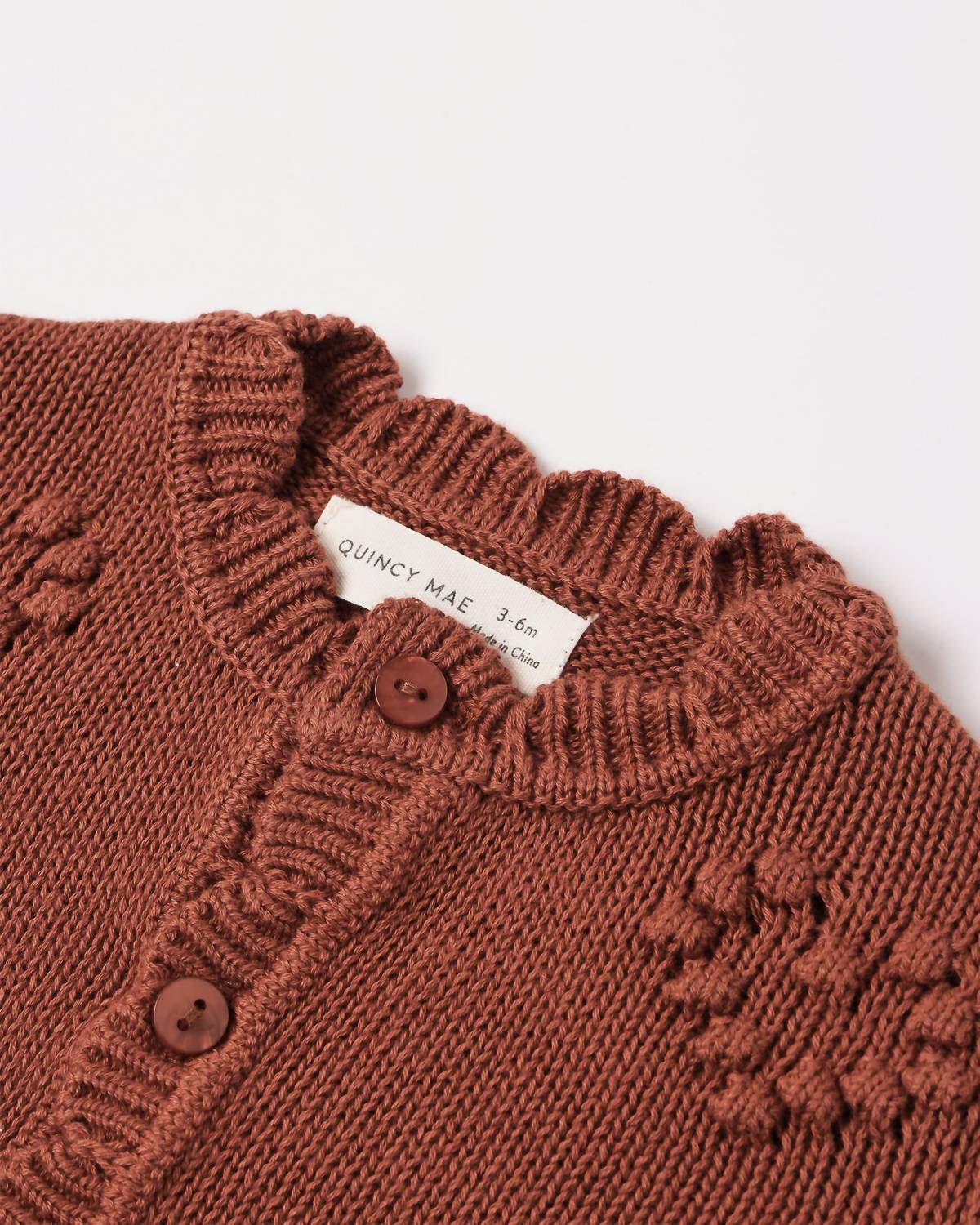 Quincy Mae - Kid's Knit Cardigan