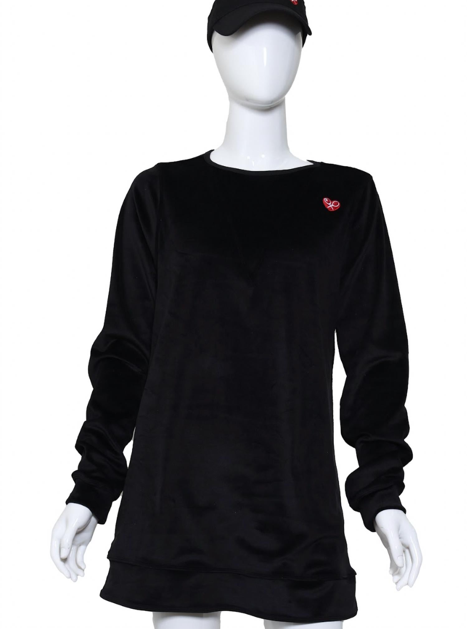 Love Love Tennis - Women's Erika Velvet Dress