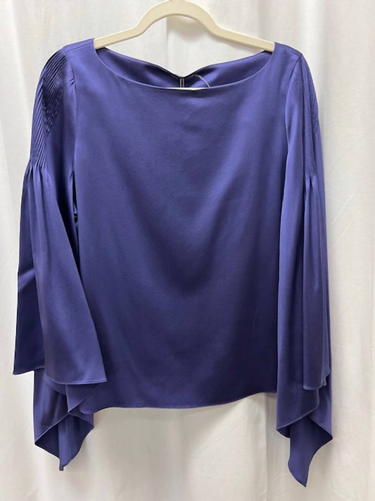 Diomi - Women's Ruffle Sleeve Boat Neck Blouse