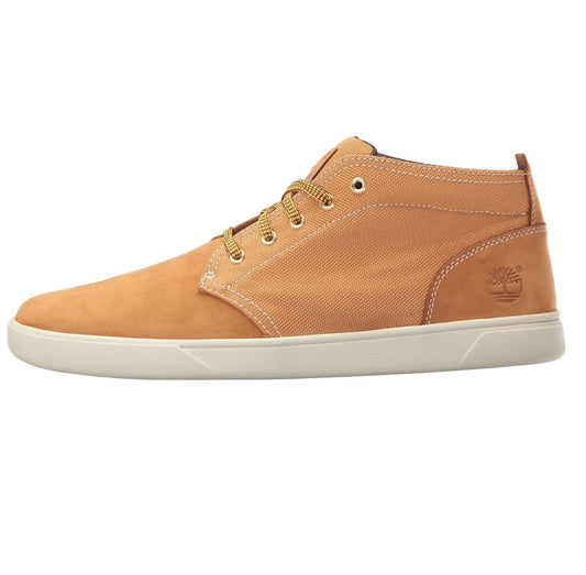 Timberland - Men's Groveton Chukka Suede Canvas Casual Shoes