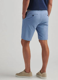 PETER MILLAR Matlock Seersucker Performance Short in angelite - men's shorts - detail view