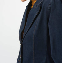 Joseph Ribkoff - Fitted Stretch Denim Blazer