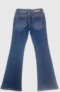 Grace In La - Little girls Five pocket boot cut Jeans