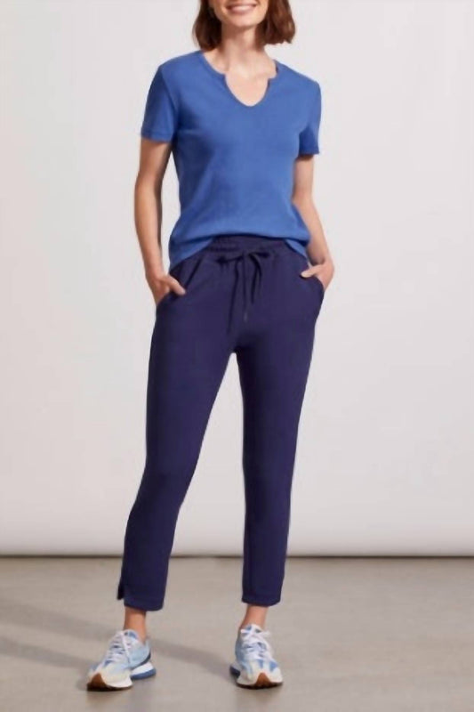 Tribal - Pull On Capri Pant With Drawcord