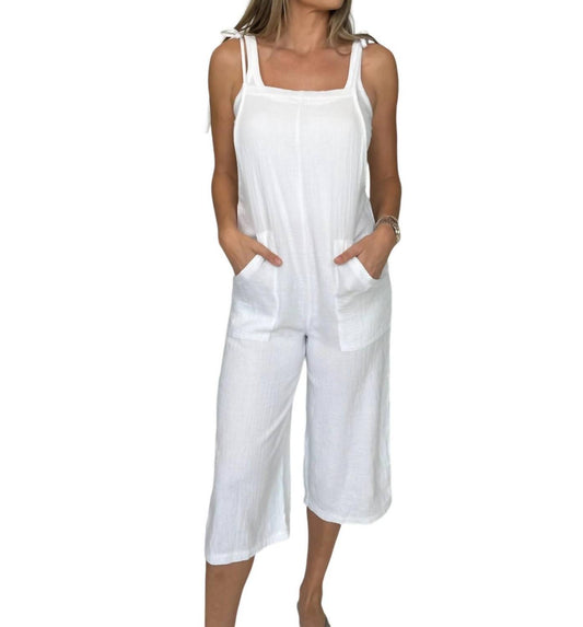 Bobi - Crop Wide Leg Overalls