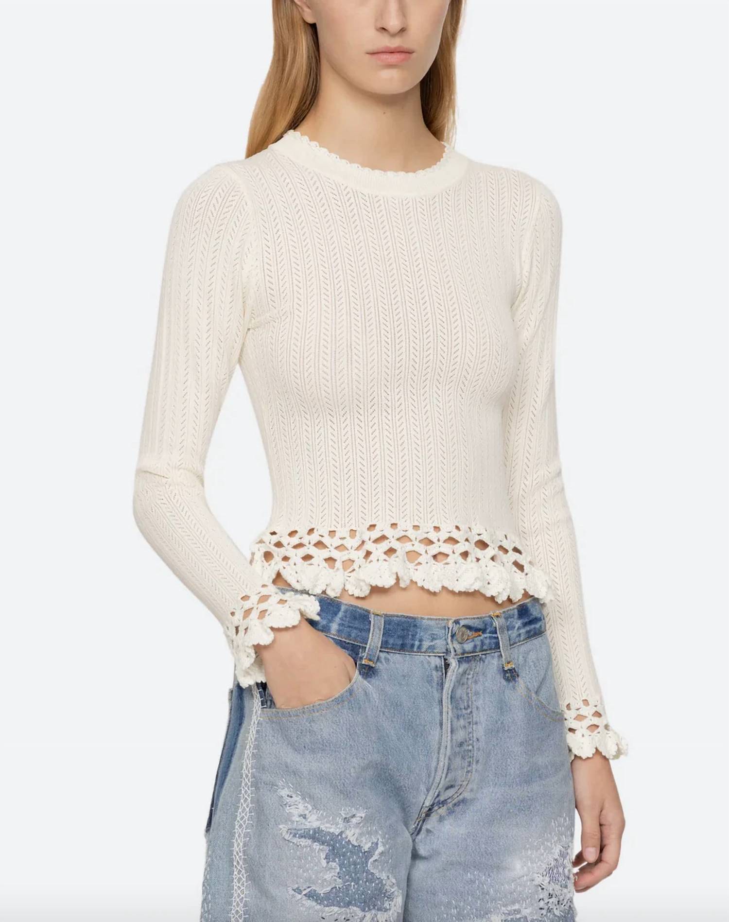 Sea - Abbie Knit Long Sleeve Top