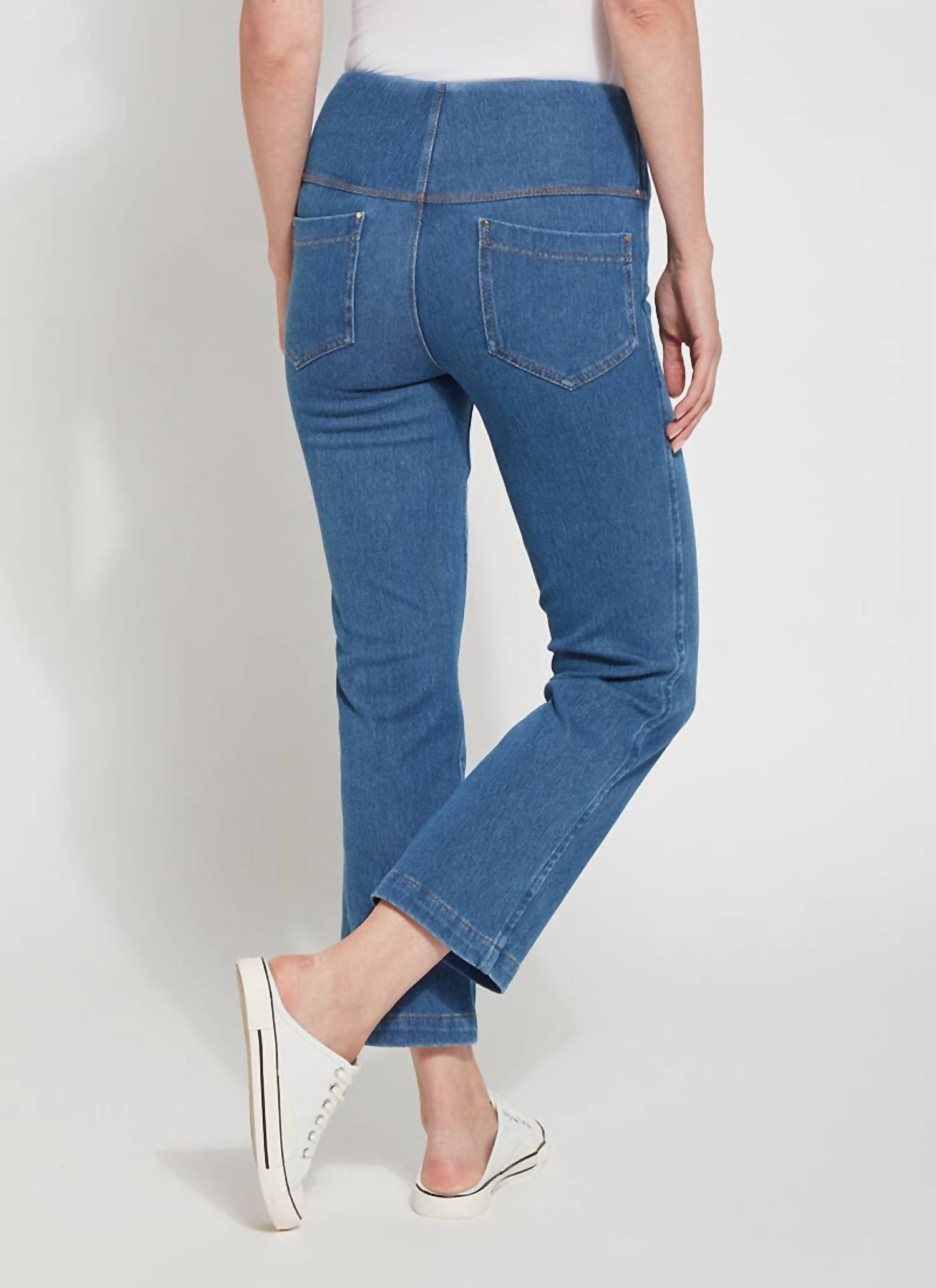 Lysse - Women's Ankle Baby Denim Bootcut Jean