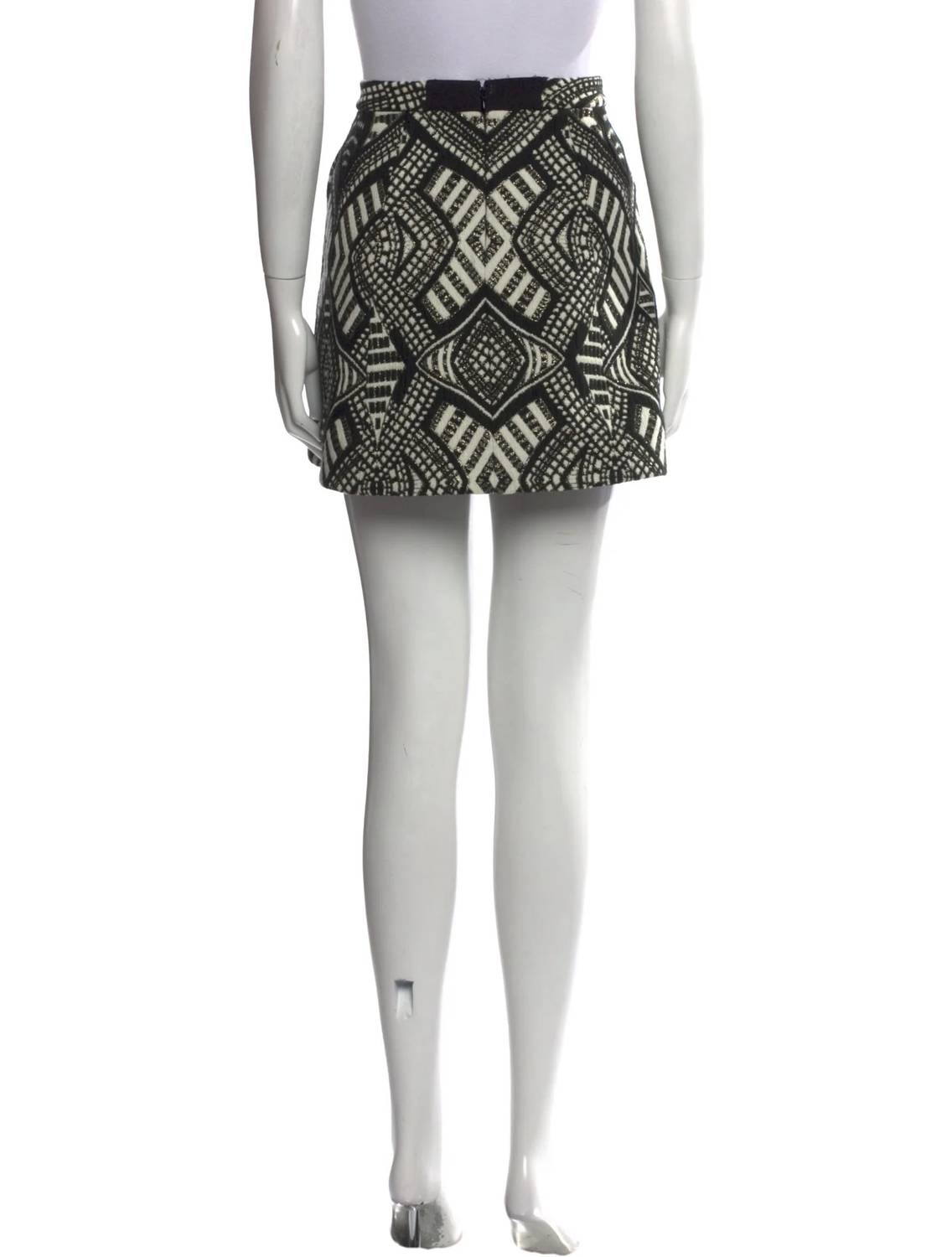 Alice + Olivia - Printed Mini Skirt