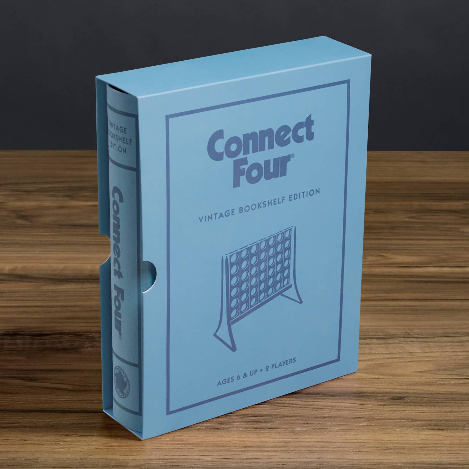 Ws Game Company - Connect 4 Vintage Bookshelf Edition