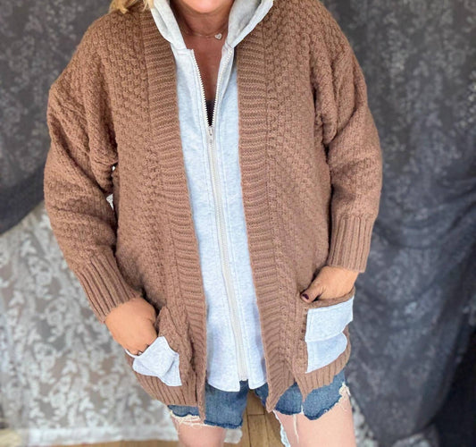 Adora - Hot Chocolate Cardigan