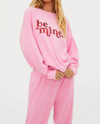 Beach Riot Devyn Oversized sweatshirt in lovely pink - women's top
