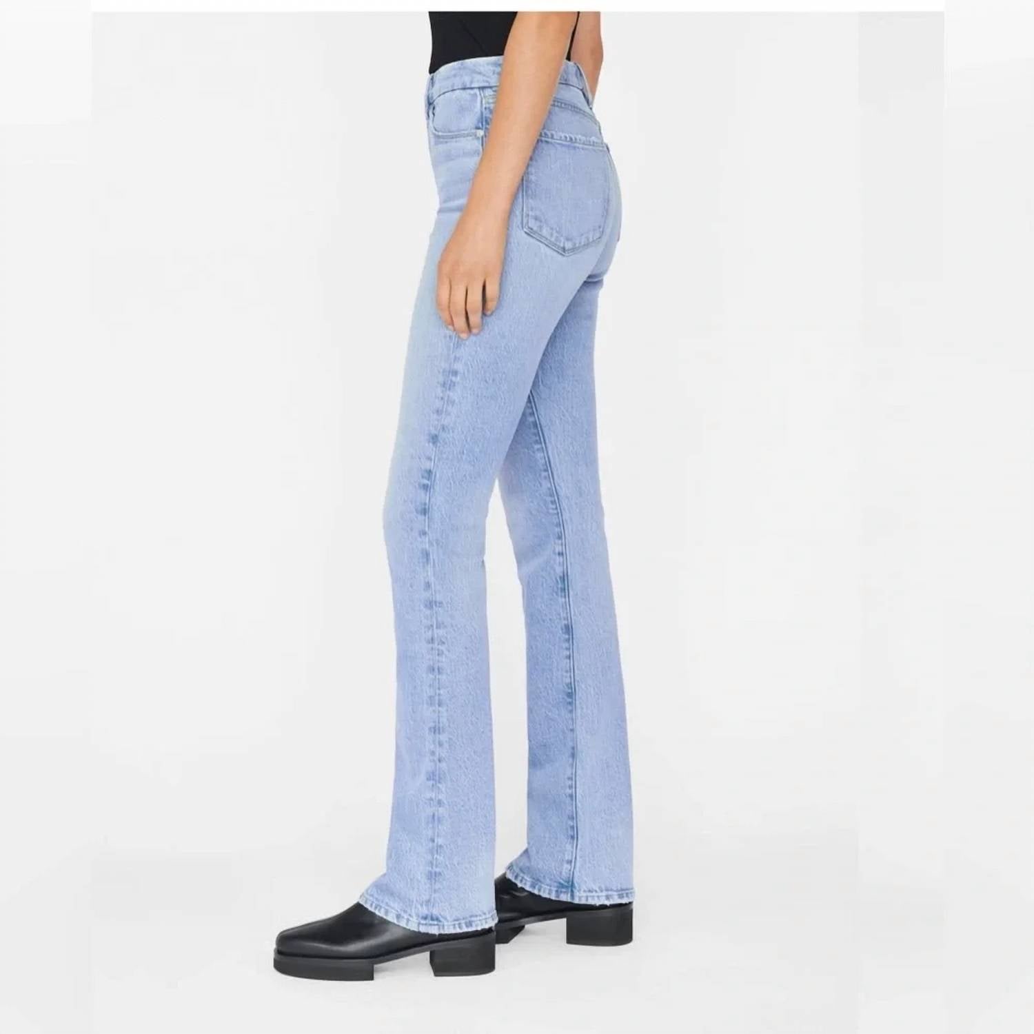 Frame - Le Super High Rise Mini Boot Jeans