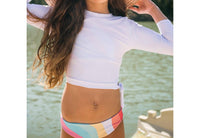 Ocean Love Cropped Rashtop