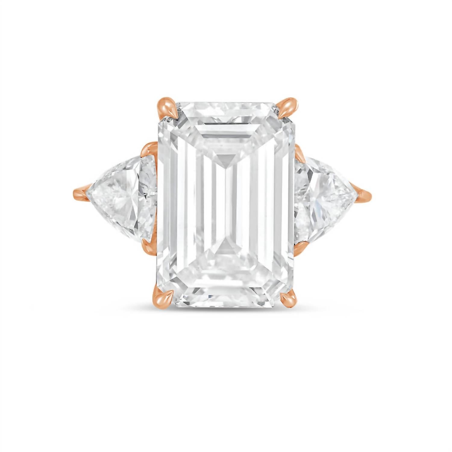 Diana M Jewels - Women's Emerald & Trillion Lab-Grown Diamond Jewelry (15.00 Ct) - Grand