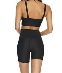 Beach Riot Leah Top in multi stripe - women's intimate - detail view