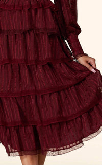 Little Secret Of Mine - Long Maxi Dress With Sleeves