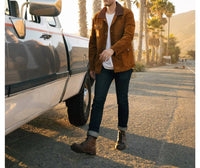 Iron & Resin - Men's Buffalo Rock Suede Jacket