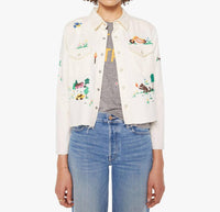 Mother - Super Exs Crop Fray Jacket