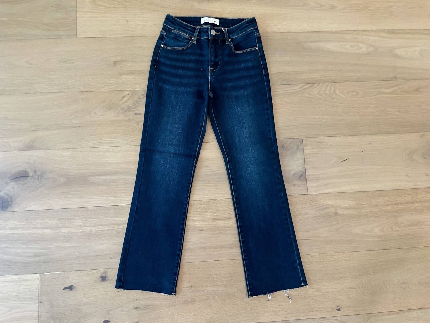 Risen - Salem Mid Rise Straight Leg Jeans