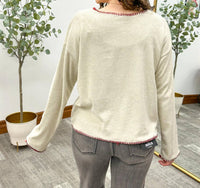 Hayden La - Cora Long Sleeve Boxy Top