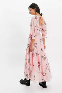 Free People - Morning Meadows Long Sleeve Maxi Dress