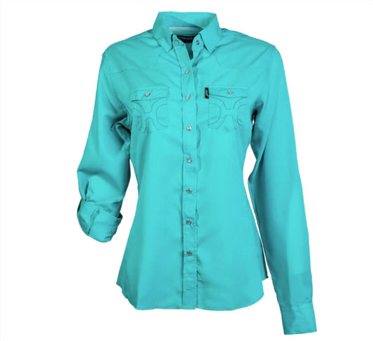 Hooey - Kid's Sol Curaco Long Sleeve Pearl Snap