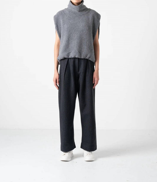 Cog The Big Smoke - Krystal High Neck Sheep Pile Gilet