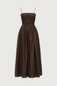 Matteau - Shirred Bodice Midi Dress