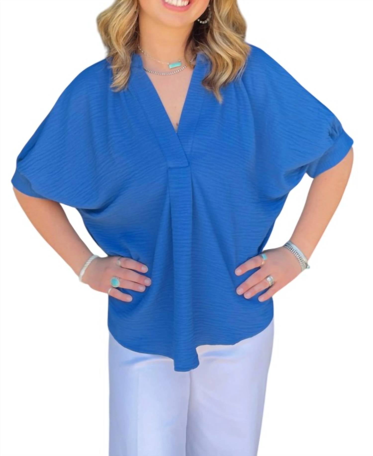 Ivy Jane - Nautical Popover Dolman Top