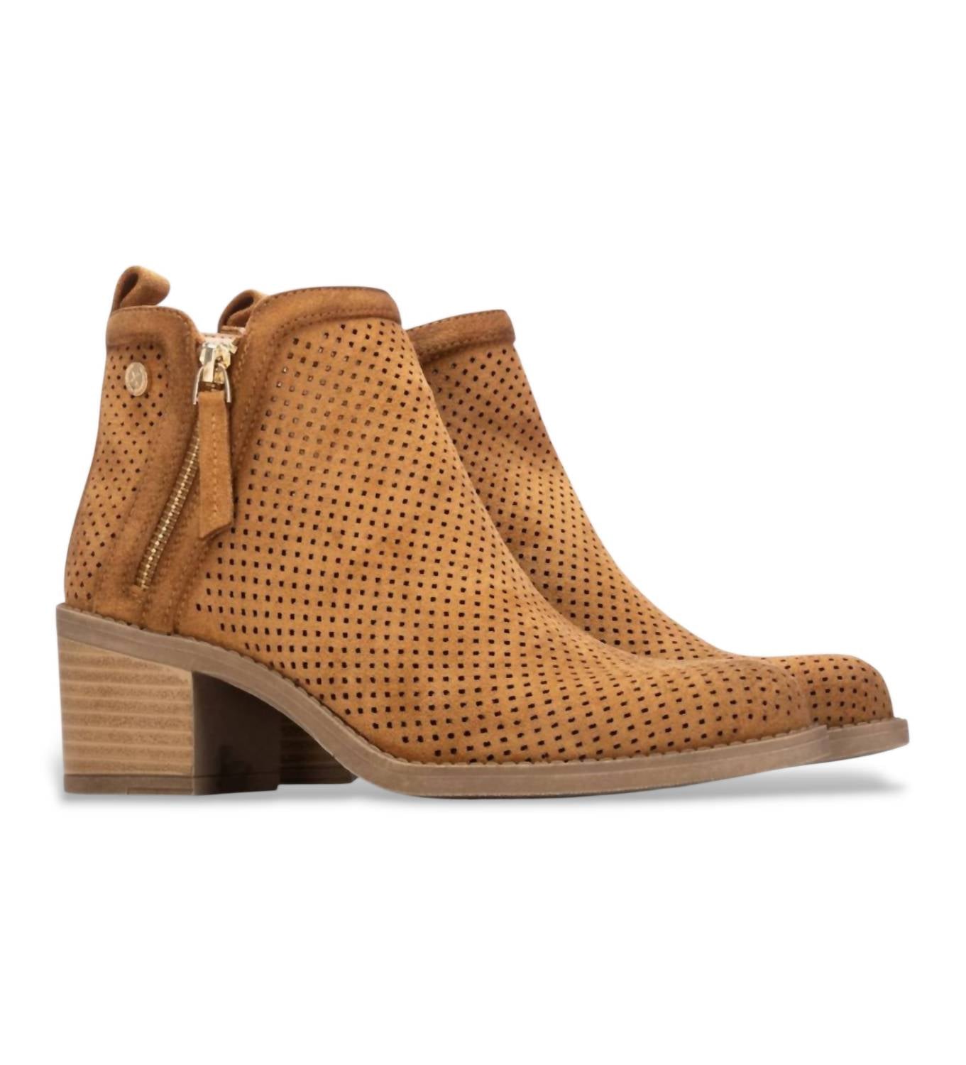 Xti Women's Ankle Boots in camel 1 - women's shoe - view 4