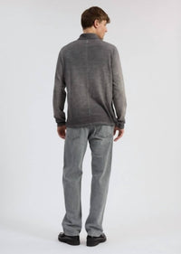 Rag & Bone - Washed Flame Long Sleeve Rugby Polo