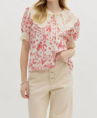Entro - Flawless Impression Crochet Top