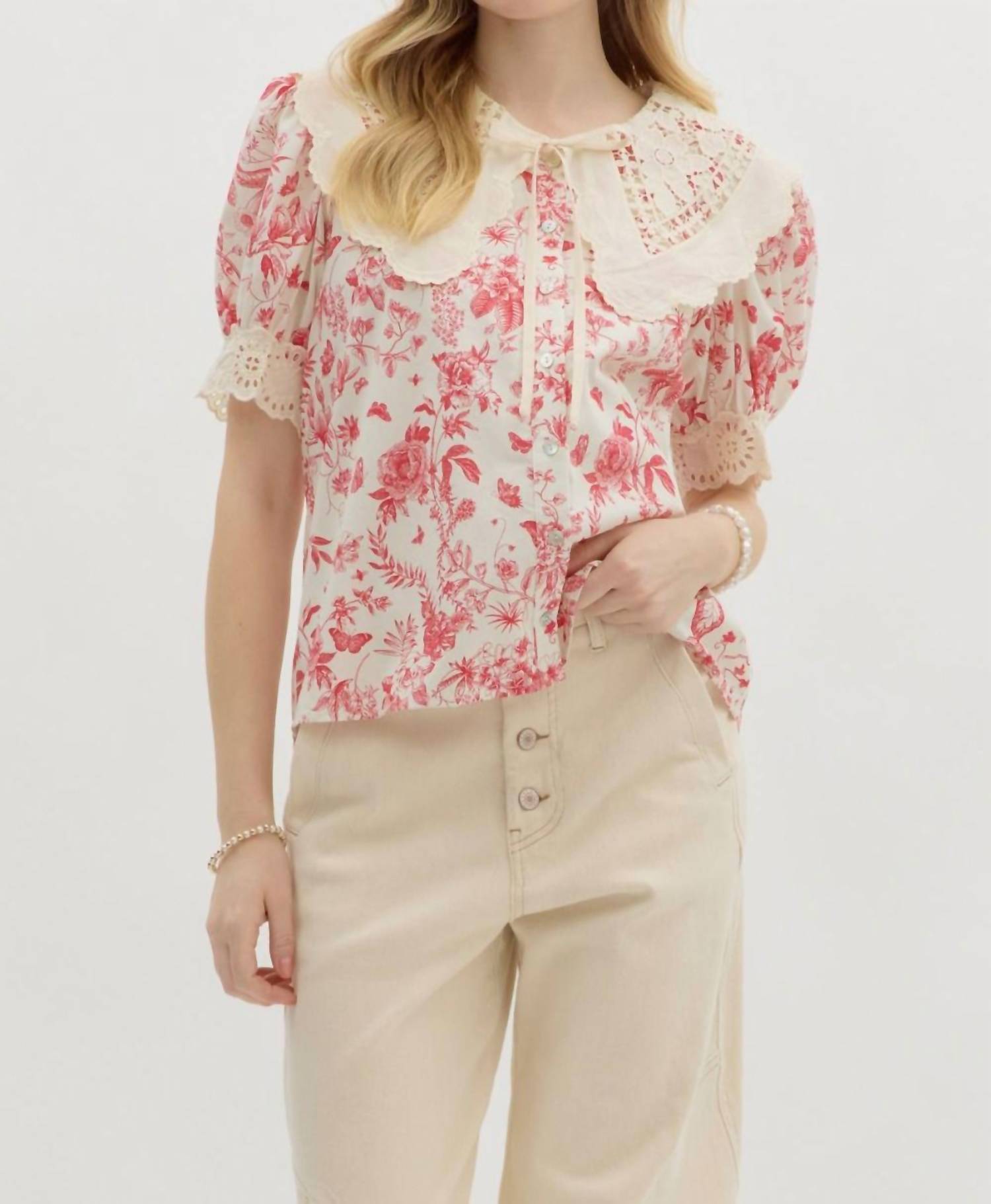 Entro - Flawless Impression Crochet Top