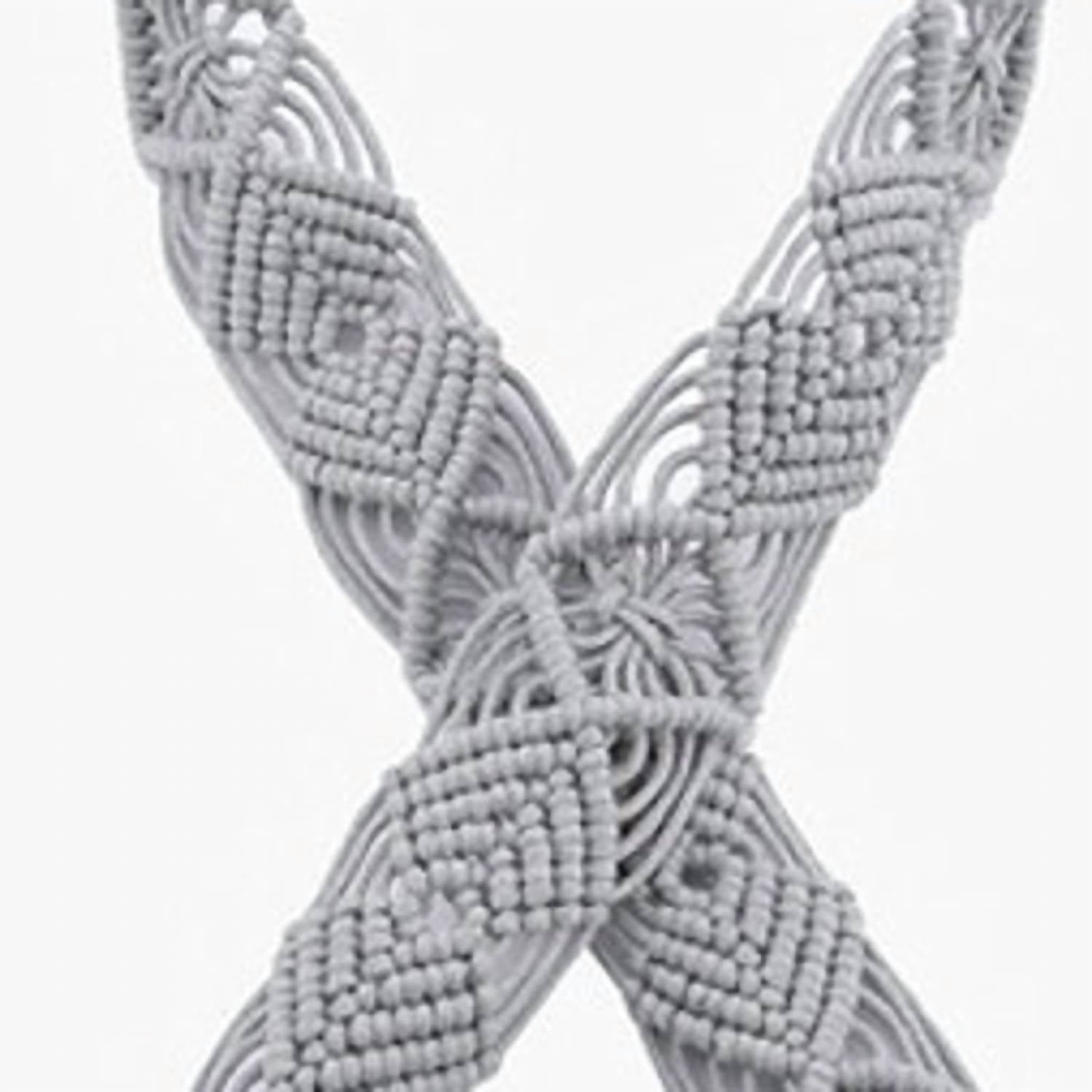 Jen & Co. - Women's Woven Macrame Crossbody Purse Strap