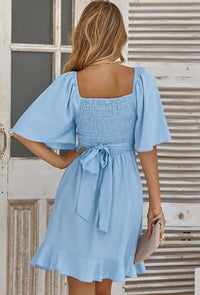 Elings - Regina Ruffle Trim Dress