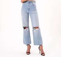 Rolla'S - Heidi Ankle Length Distressed Jeans