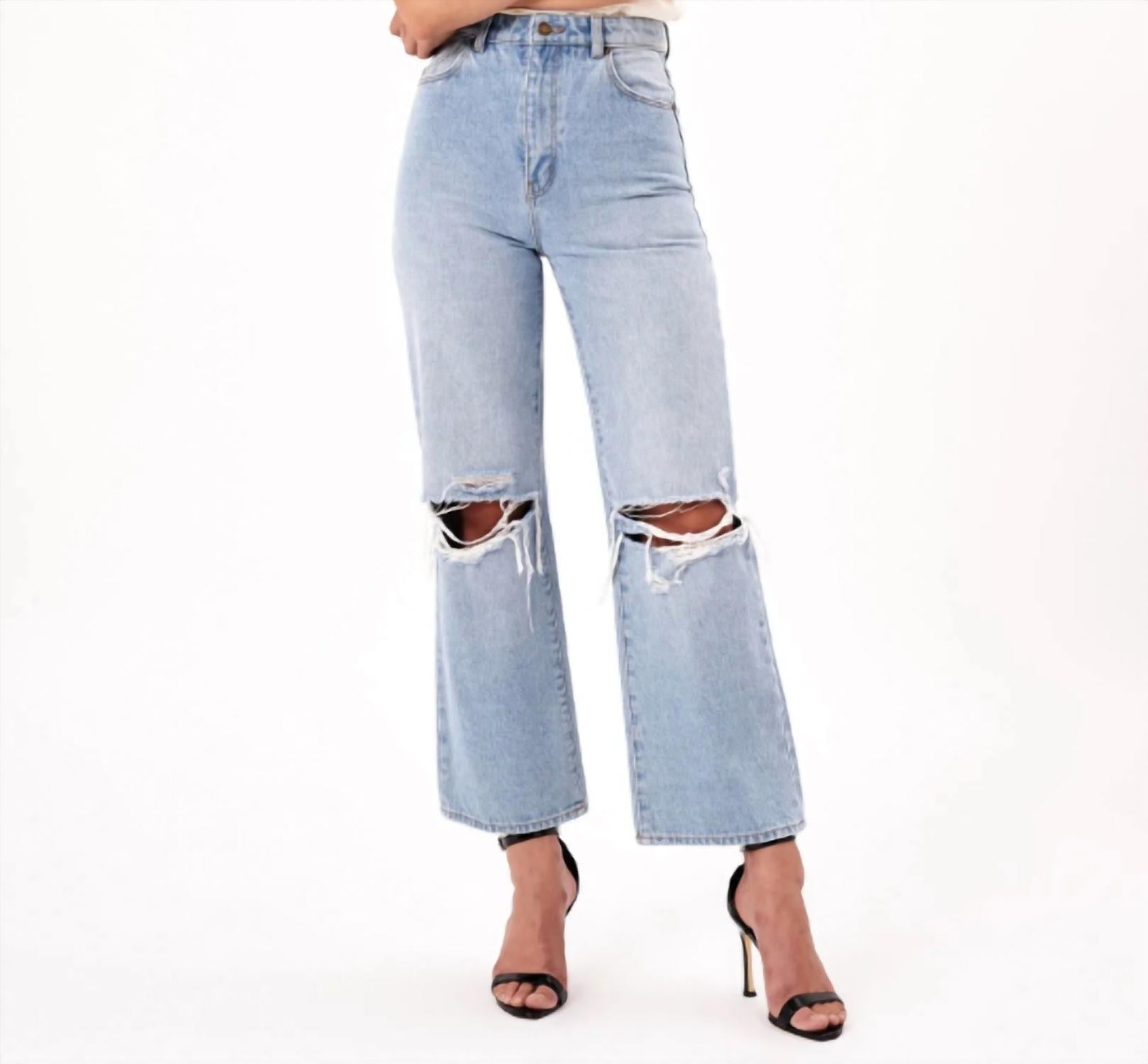 Rolla'S - Heidi Ankle Length Distressed Jeans