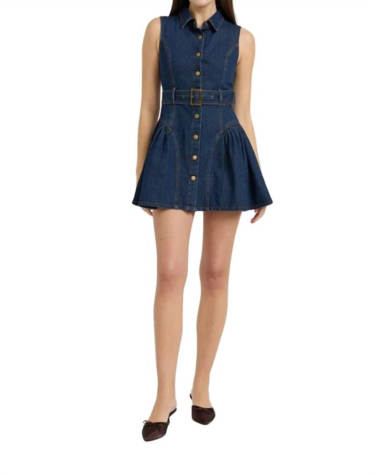 En Saison - Paige Mini Belt Dress