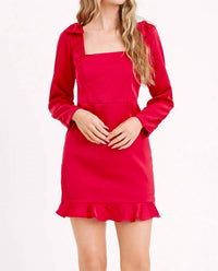 Adelyn Rae - Ashley Satin Bow Dress