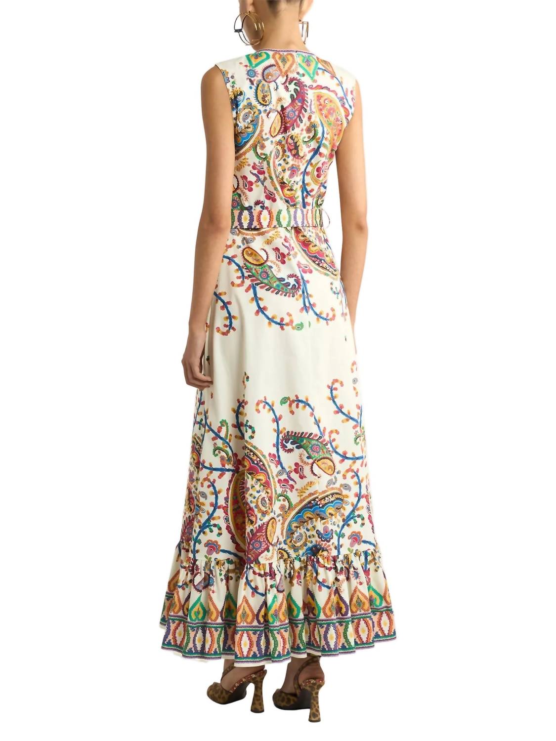Etro - Women's Paisley Sleeveless Maxi Dress