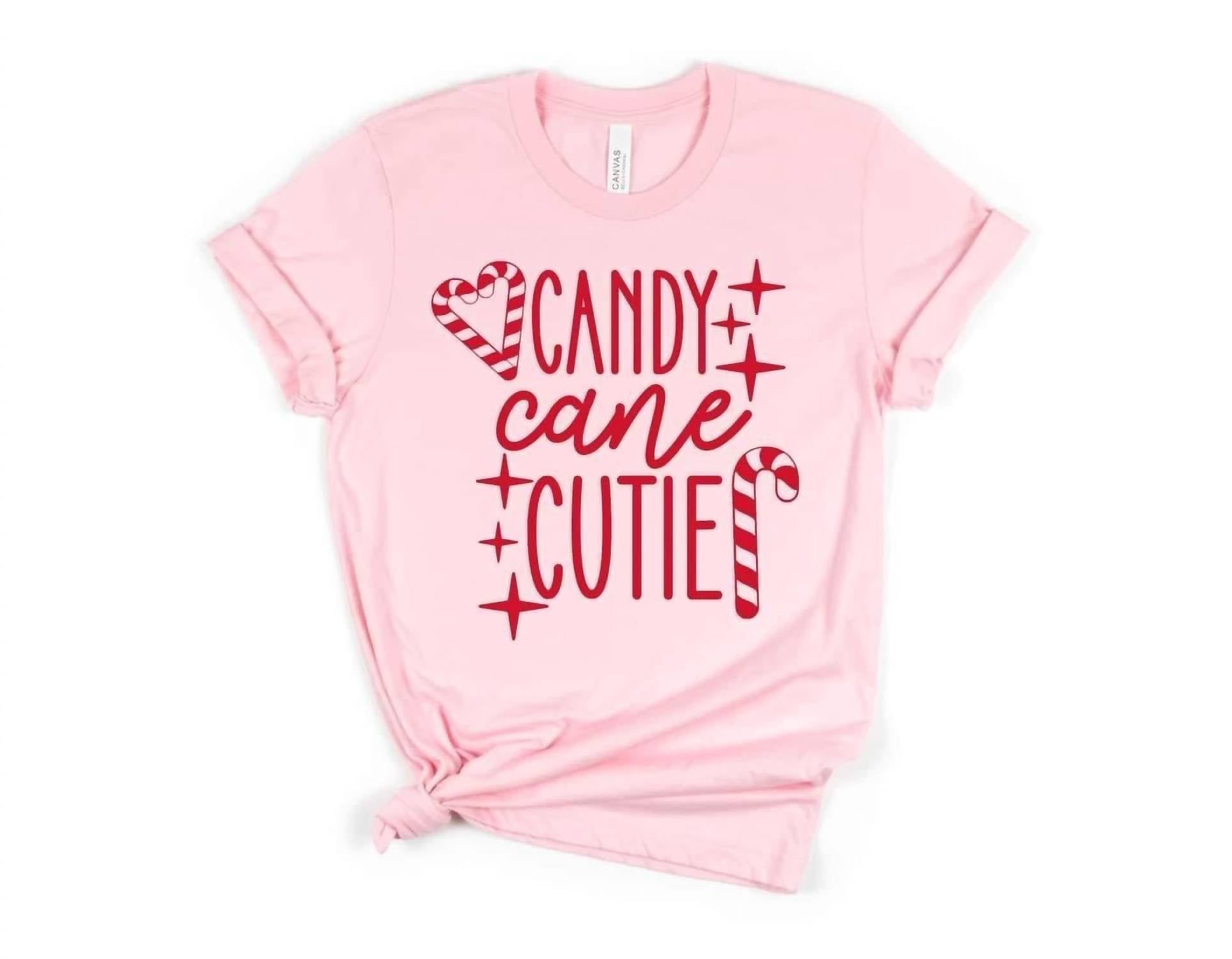 Fox & Owl Apparel - Candy Cane Cutie Tee