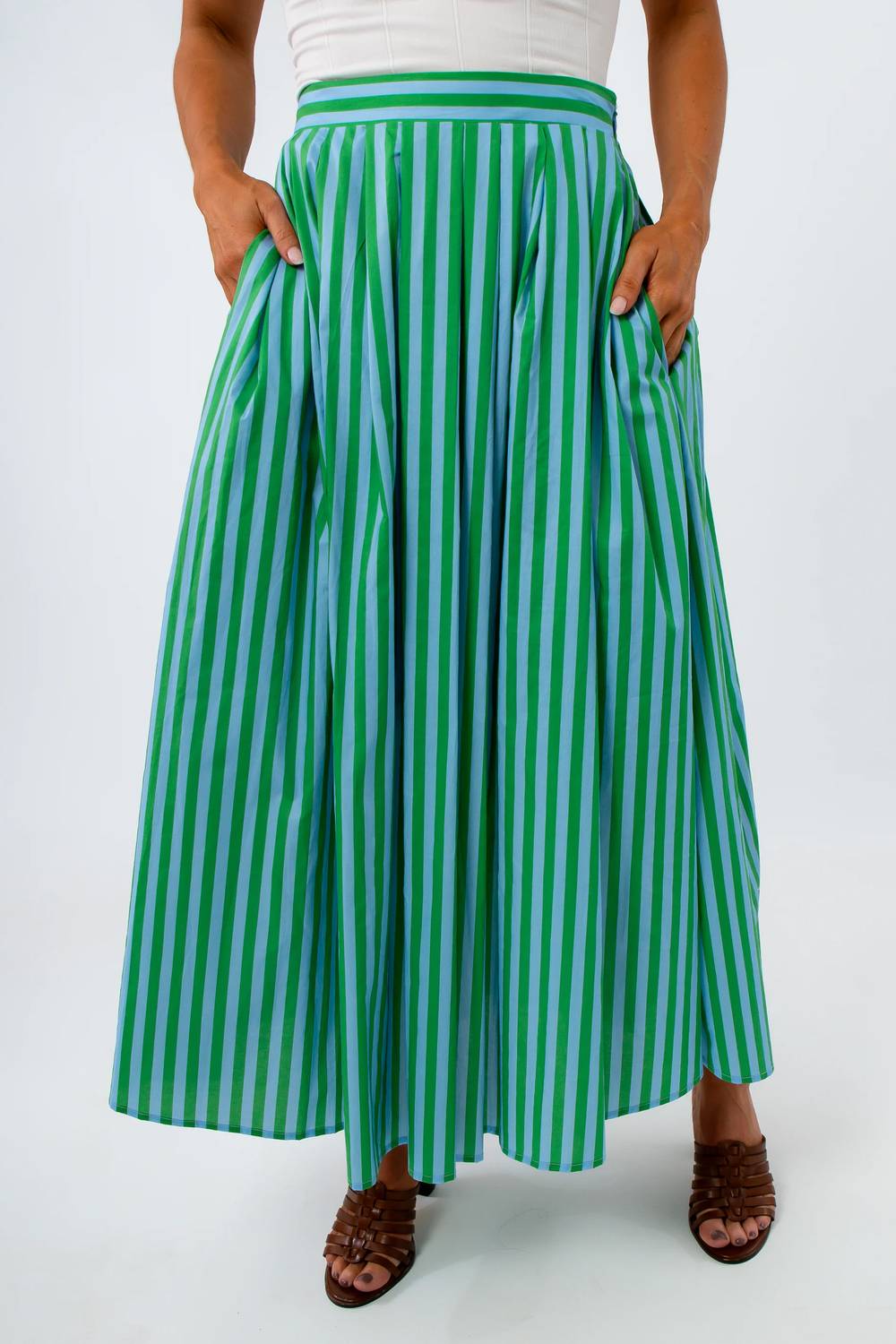 Entro - Going Places Midi Skirt