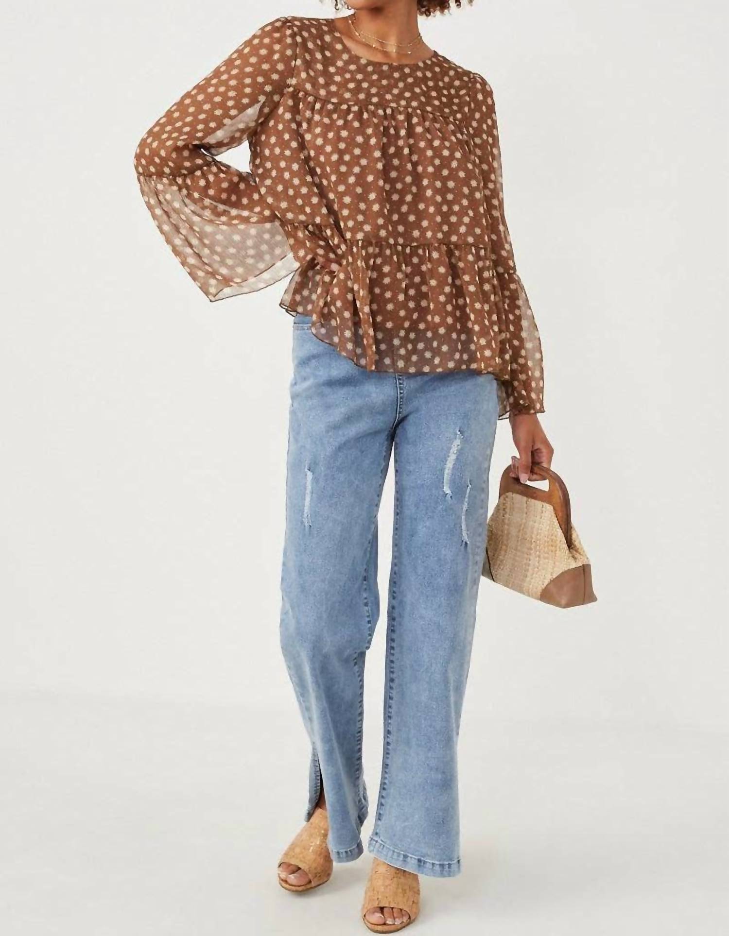 Hayden La - Cafe Bloom Blouse